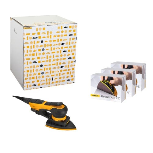 Mirka DEOS II DELTA 230V Deco Solution Kit - Next Generation Mirka DEOS II DELTA 230V Deco Solution Kit - Next Generation