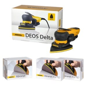 Mirka DEOS DELTA II 663XCV 100x152x152mm 110V Corner Sander UK Deco Kit 