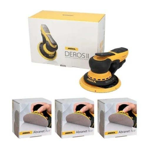 Mirka DEROS II 150mm Wood Kit 230V KIT2505WOMUK Mirka DEROS II 150mm Wood Kit 230V KIT2505WOMUK