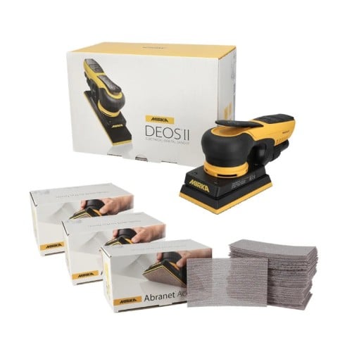 Mirka DEOS II 81x133mm Wood Kit 230V KIT2506WOMUK Mirka DEOS II 81x133mm Wood Kit 230V KIT2506WOMUK