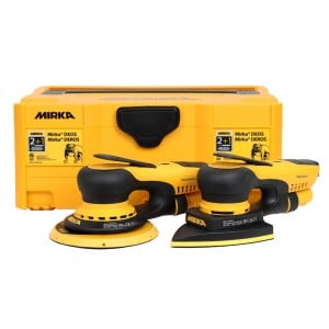Mirka DEROS II 650CV Sander & Mirka DEOS DELTA II 663CV Corner Sander 230V Kit