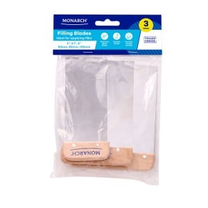Monarch Timber Handle Filling Blades 3pk