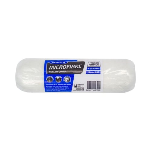 Monarch 9" Microfibre Roller Sleeve 12mm Nap 