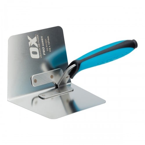 OX Pro Dry Wall Internal Corner Trowel 102 x 127mm OX Pro Dry Wall Internal Corner Trowel 102 x 127mm