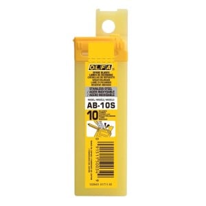 Olfa Stainless Steel Snap Blade 9mm Pack of 10