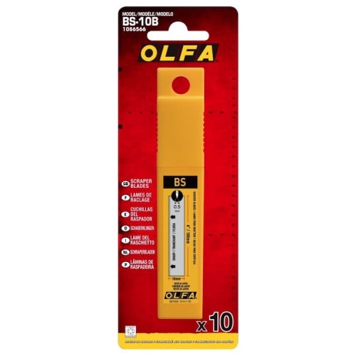 Olfa Heavy Duty Scraper Blade Pack of 10