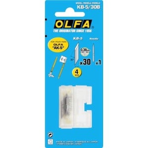 Olfa Precision Blade for AK-5 Art Knife Pack of 30