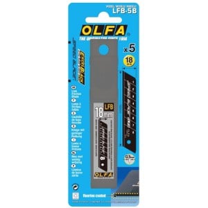 Olfa Speed Blade Ultra Sharp 18mm Pack Of 5