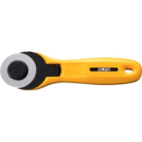 Olfa RTY2CYEL Quick-Change Rotary Cutter 45mm 