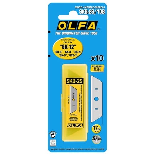 Olfa SS Blade for SK-12 Safety Knife - 10 Pack