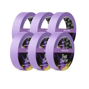 Paint Warrior Delicate Washi Tape 1" 6 Pack