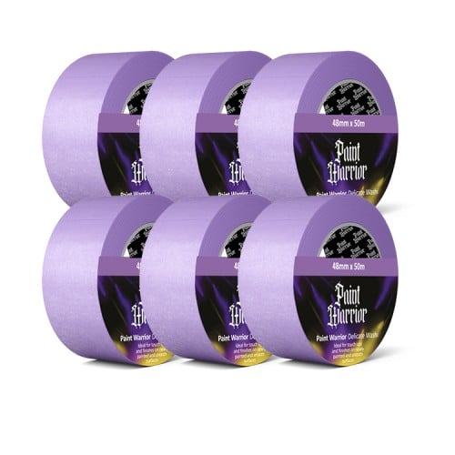 Paint Warrior Delicate Washi Tape 2" 6 Pack Paint Warrior Delicate Washi Tape 2" 6 Pack