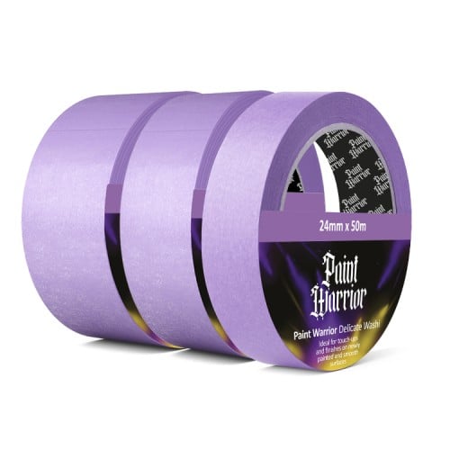 Paint Warrior Delicate Washi Tape Bundle - 1", 1.5" & 2"