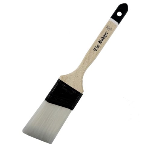 Paint Warrior BADGER Brush Angle Brush 2" - Standard Handle Paint Warrior BADGER Brush Angle Brush 2" - Standard Handle