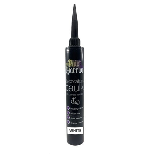 Paint Warrior Flexible Decorators Caulk 380ml - White (Single) Paint Warrior Flexible Decorators Caulk 380ml - White (Single)