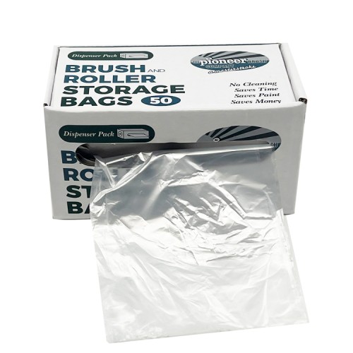 Pioneer Brush & Roller Storage Bags 50 Pack