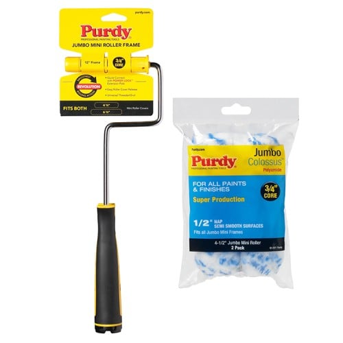 Purdy Jumbo 4.5" Mini Colossus & Frame Combo