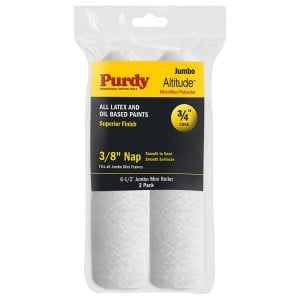 Purdy Jumbo Mini Altitude 6.5" 3/8" Nap 2 Pack