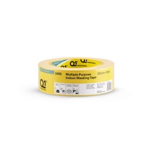 Q1 3415 Multi Purpose Indoor Masking Tape 1.5" / 38mm