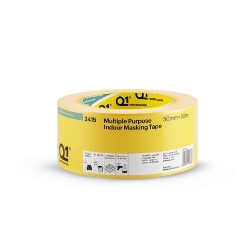 Q1 3415 Multi Purpose Indoor Masking Tape 2" /50mm