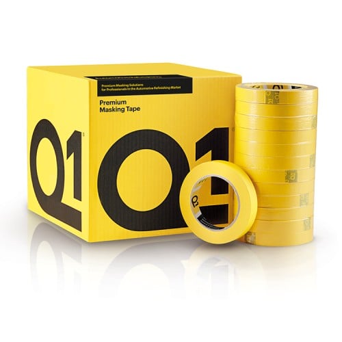 Q1 Automotive Premium Masking Tape 1"/ 24mm Box Of 36 Q1 Automotive Premium Masking Tape 1"/ 24mm Box Of 36