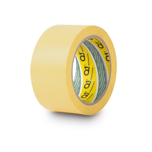 Q1 3410 Contractor Grade Masking Tape 1"/24mm Box of 36 Q1 3410 Contractor Grade Masking Tape 1"/24mm Box of 36