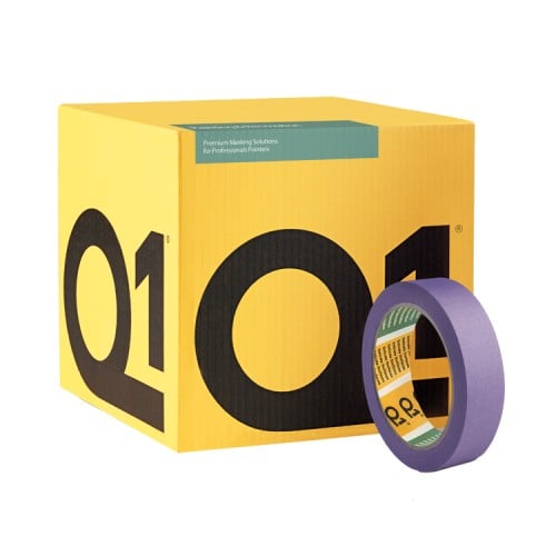 Q1 3570 Delicate Surface Masking Tape 1" Box Of 36 (Purple)