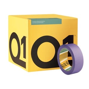 Q1 3570 Delicate Surface Masking Tape 1.5" Box Of 24 (Purple)