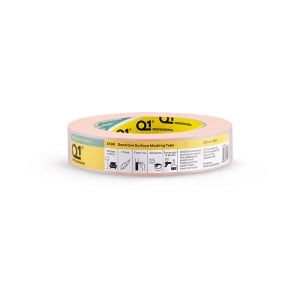 Q1 3590 Extra Sensitive Surface Masking Tape  1" (Pink)