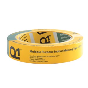 Q1 Multi Purpose Indoor Masking Tape 1"