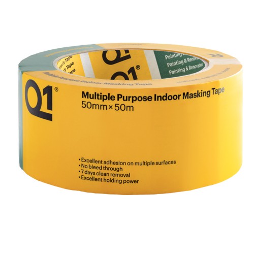 Q1 3415 Multi Purpose Indoor Masking Tape 2" /50mm