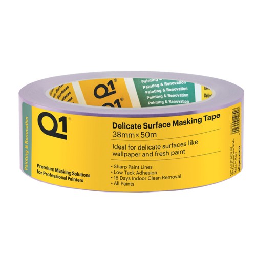 Q1 3570 Delicate Surface Masking Tape 1.5" (Purple)