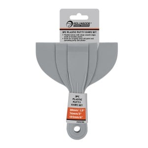 RollingDog Plastic Putty Knife 3 Pack