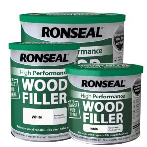 Ronseal High Performance Wood Filler - White 