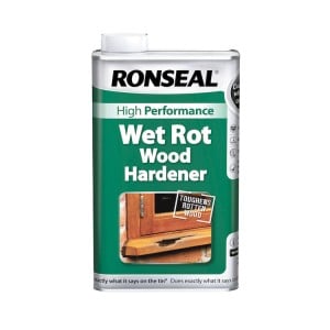 Ronseal High Performance Wet Rot Wood Hardener - 500ml
