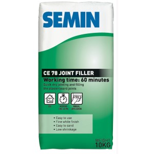 Semin CE 78 Joint Filler 60 Minutes 10KG - White