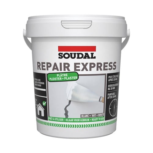 Soudal Repair Express Plaster 900ml - White Soudal Repair Express Plaster 900ml - White