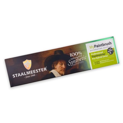 Staalmeester Pro-Hybrid Flat & Pointed Brush Set Staalmeester Pro-Hybrid Flat & Pointed Brush Set