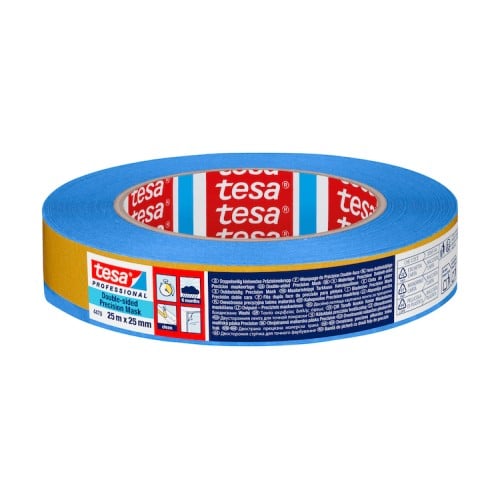 Tesa Professional 4470 Double-sided Precision Mask 25mm x 25m Tesa Professional 4470 Double-sided Precision Mask 25mm x 25m