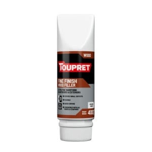Toupret FINE FINISH Wood Filler 400g White