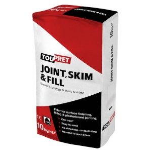 Toupret Joint, Skim & Fill 10KG