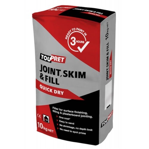 Toupret Joint, Skim & Fill Quick Dry 10KG Toupret Joint, Skim & Fill Quick Dry 10KG