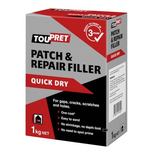 Toupret Patch & Repair Filler 1KG Toupret Patch & Repair Filler 1KG
