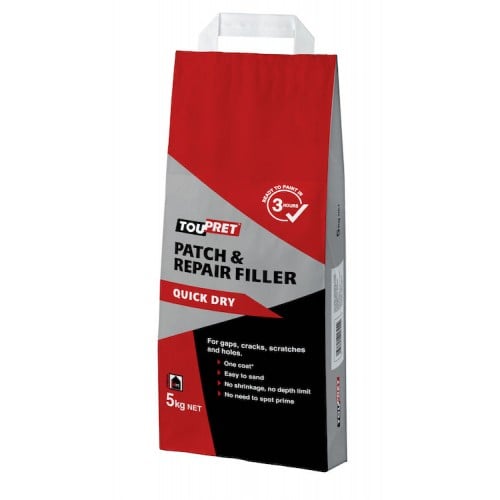Toupret Patch & Repair Filler 5KG Toupret Patch & Repair Filler 5KG