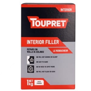 Toupret Interior Filler Le Reboucheur 1kg 