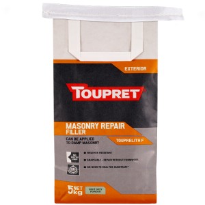 Toupret Masonry Repair Touprelith Filler 5kg (OLD PACKAGING)