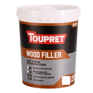 Toupret Wood Filler 1.25kg - OFF WHITE