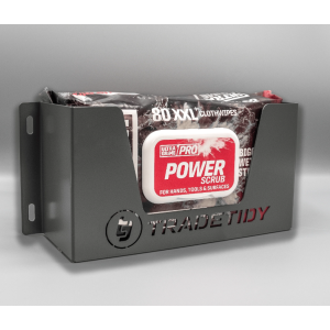TradeTidy UltraGrime Wipes Holder - Grey