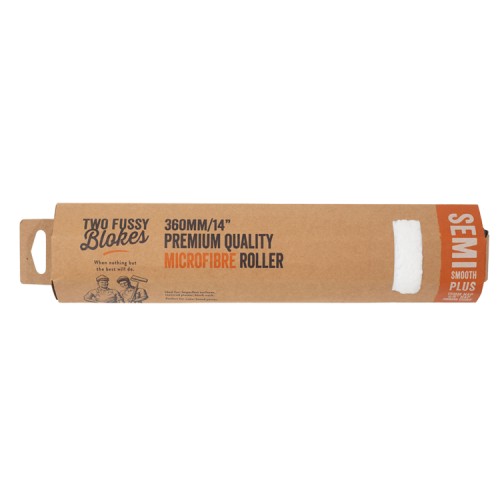 Two Fussy Blokes 14" Semi Smooth Plus Roller Sleeve (15mm)