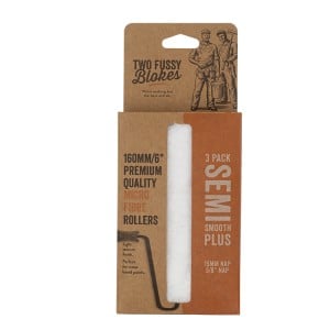 Two Fussy Blokes 6" Semi Smooth Plus Mini Rollers 3 Pack (15mm)